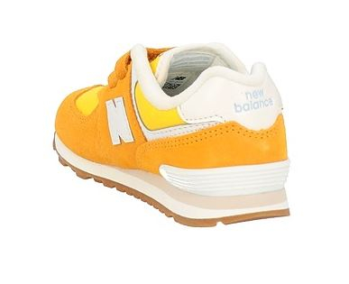 Încălțăminte sport pentru copii cu scai New Balance 574, galben, marime 28 [6]