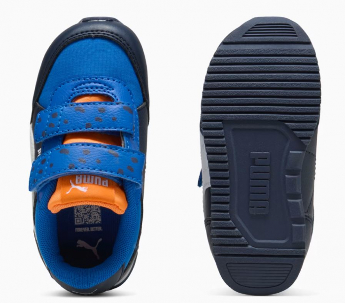 Încălțăminte sport pentru copii Puma Adaptor Match 401497, albastru/portocaliu, marime 29 [6]