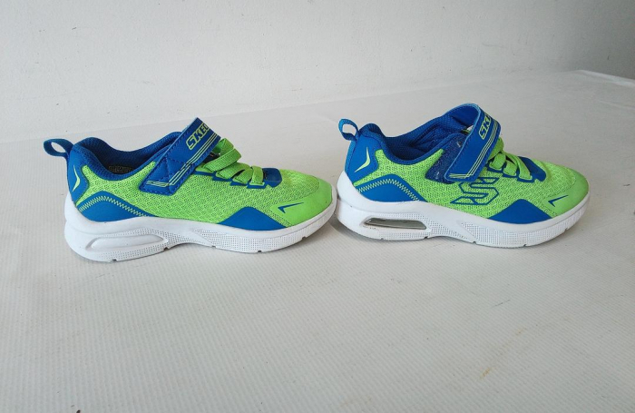 Încălțăminte sport pentru copii Skechers Microspec Max-Ravork Verde, marime 28 [2]