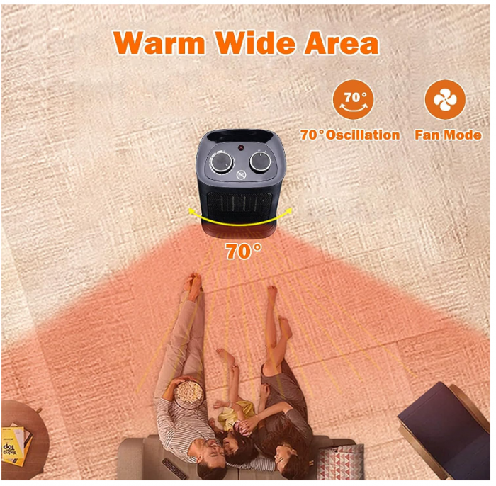 Incalzitor electric SONBION, 2 moduri, 1800W, oscilație de 70° [4]