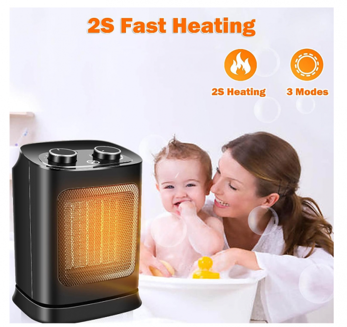 Incalzitor electric SONBION, 2 moduri, 1800W, oscilație de 70° [3]