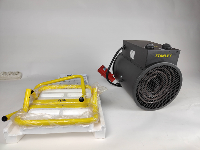 Incalzitor industrial electric Stanley ST-309-401-E, 9000 W, negru/galben [2]