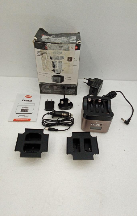 Incarcator dublu Hahnel ProCube 2 pentru Canon LP-E6/E8/E17 + AA si USB 2.4A [5]