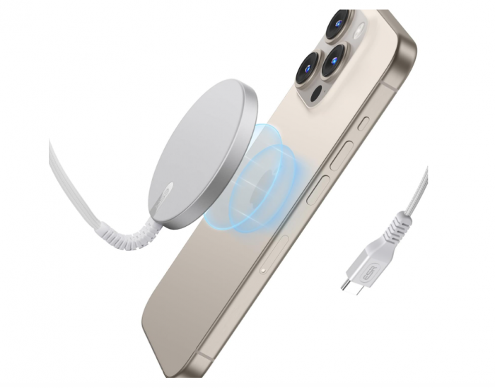 Incarcator fara fir pentru telefon ESR HaloLock compatibil cu MagSafe [1]