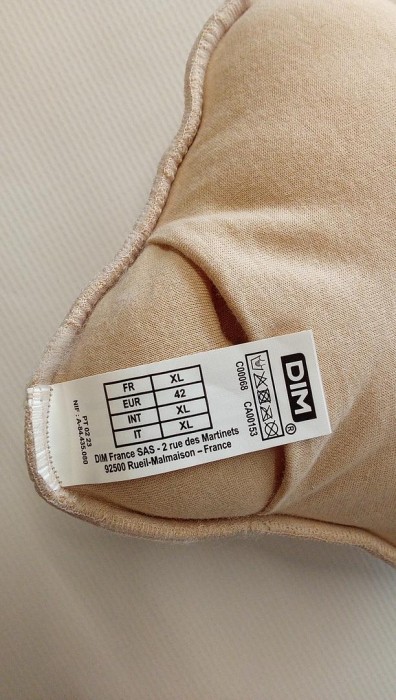 Insertii DIM pentru sutien de damă, Bej, Marimea 42 (XL) [3]