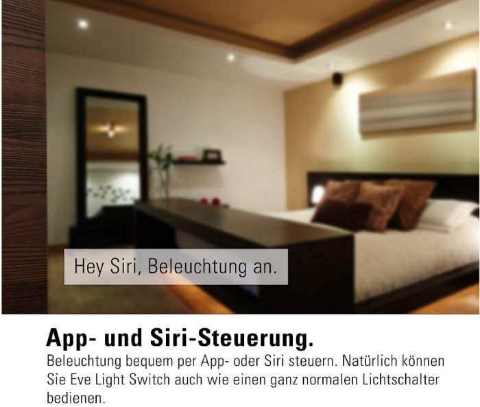 Intrerupator de lumină inteligent Eve Light Switch Bluetooth [5]