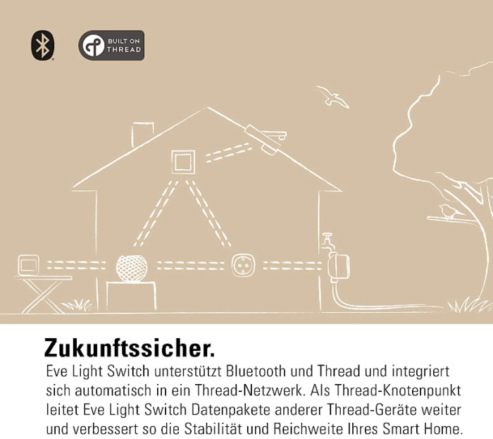 Intrerupator de lumină inteligent Eve Light Switch Bluetooth [8]
