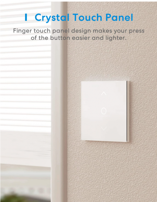 Intrerupator de perdele, jaluzele inteligente Meross Alexa WiFi [9]