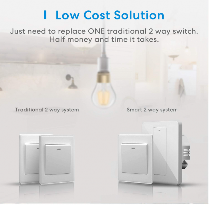 Intrerupator inteligent Meross MSS550 Comutator WiFi [3]