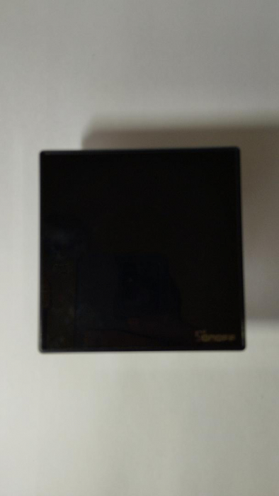 Intrerupator simplu cu touch Sonoff T3EU1C, sticla, Negru [2]