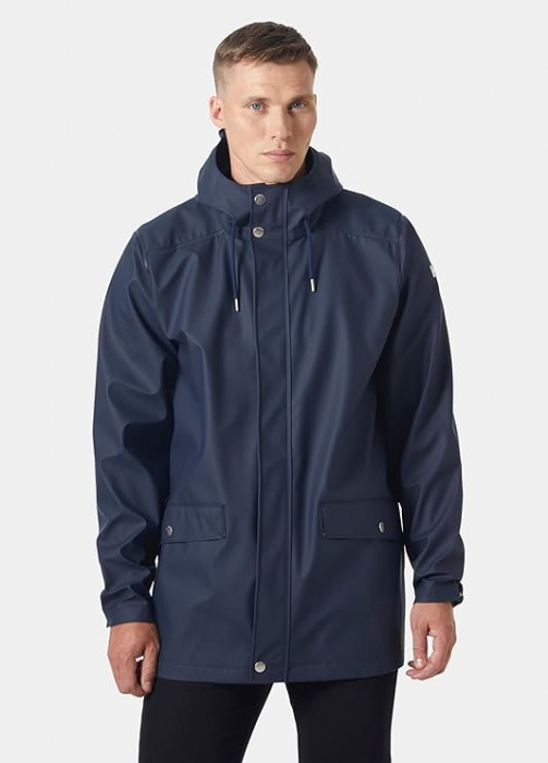 Jachetă impermeabilă pentru bărbați Helly Hansen Moss, bleumarin, S [8]