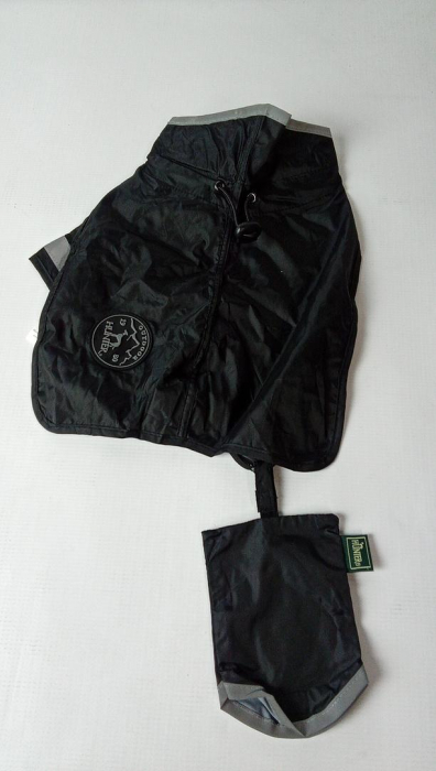 Jacheta impermeabila pentru câini HUNTER, 25, negru [3]