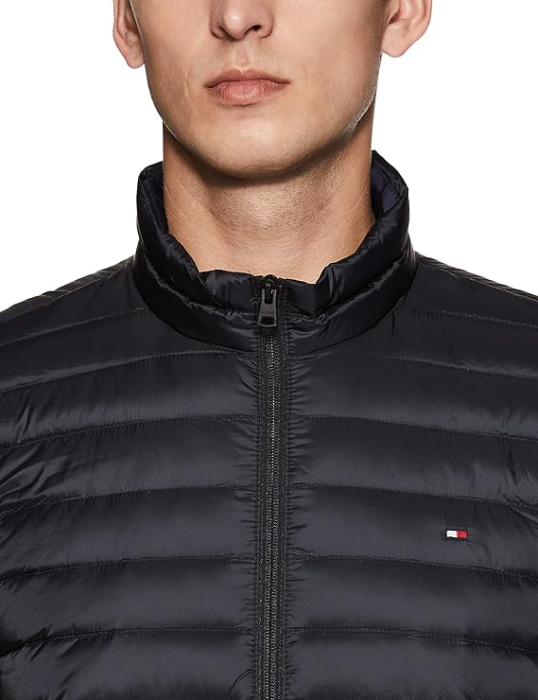 Jacheta subtire pentru barbati Tommy Hilfiger M132160012, negru, marime M [3]