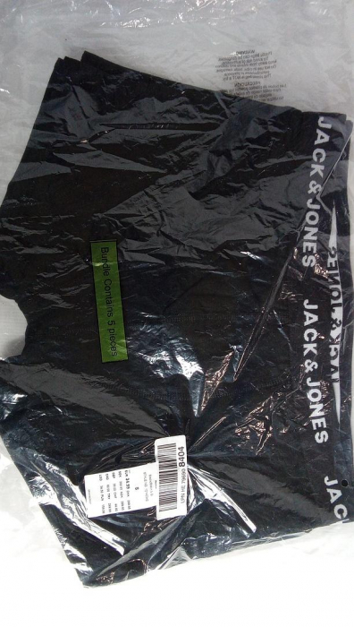 JACK & JONES Boxeri pentru bărbați, pachet de 5, negru, Marimea S [3]