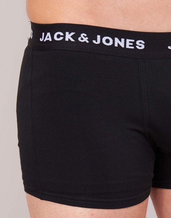 JACK & JONES Boxeri pentru bărbați, pachet de 5, negru, Marimea S [8]