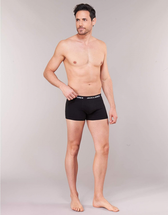 JACK & JONES Boxeri pentru bărbați, pachet de 5, negru, Marimea S [5]