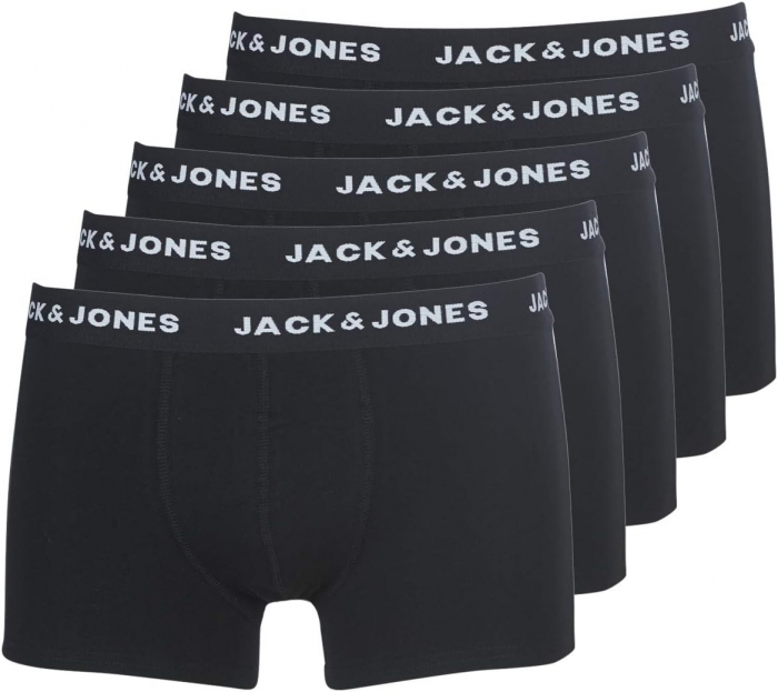 JACK & JONES Boxeri pentru bărbați, pachet de 5, negru, Marimea S [1]