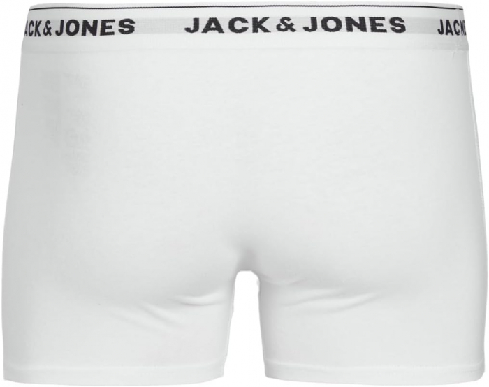 JACK & JONES Jactrunks Boxeri pentru bărbați, pachet de 5, Marimea XL, 3 albi si 2 gri [4]