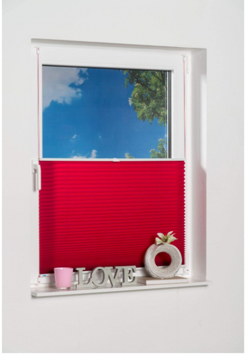 Jaluzea pliabila tip rulou K-home 634845-5, 80 x 130 cm, rosu [5]