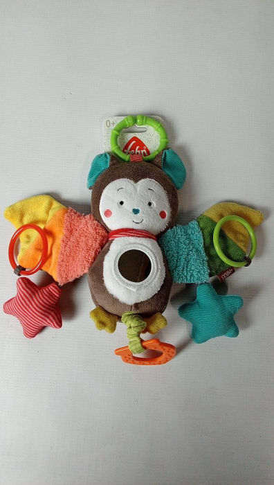 Jucărie interactiva de plus Liliac Fehn 067712, pentru dezvoltarea abilitatilor motorii [2]