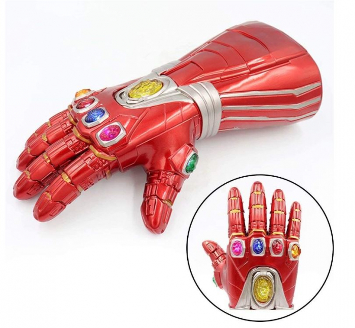 Jucarie Manusa lui Thanos cu LED-uri Infinity Stones, pietere pretioase detasabile cu magnet [5]