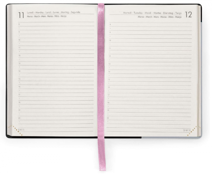 Jurnal Legami, 16 luni, septembrie 2023 până în decembrie 2024, 9,5 x 13,5 cm, culoare Holo fairy [2]