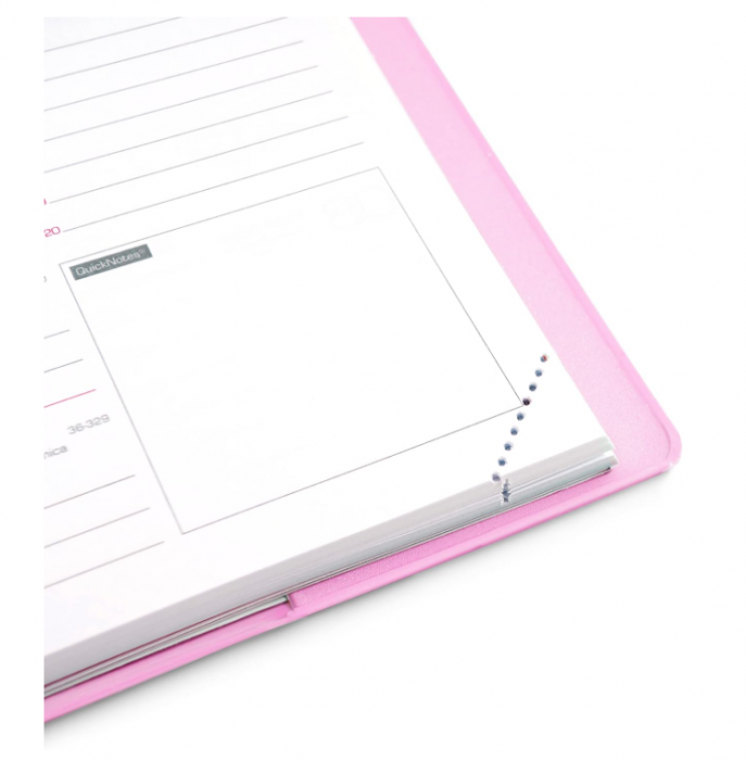 Jurnal Oxford Senso Civil, 16 x 24 cm, Franceză, Roz [5]