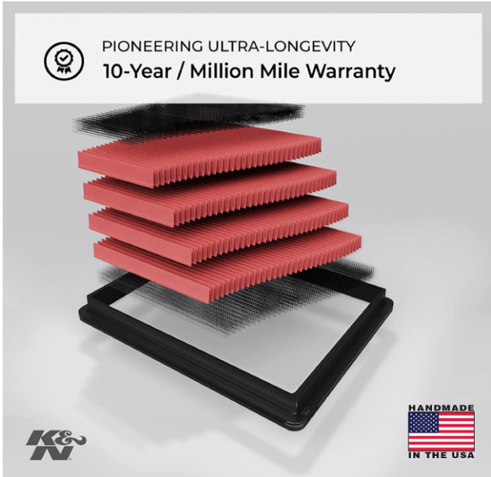 K&N Filtru de aer moto Powersport, AL-1001 [3]