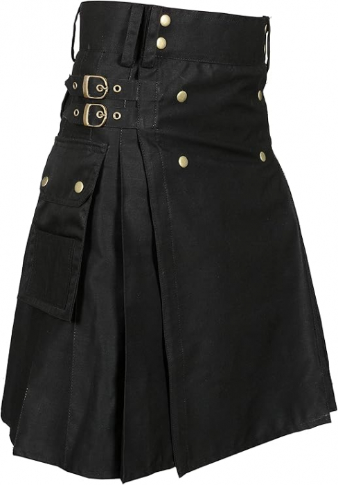 Kilt bărbătesc pentru nuntă All Kilts Active, negru, marime 42 [1]