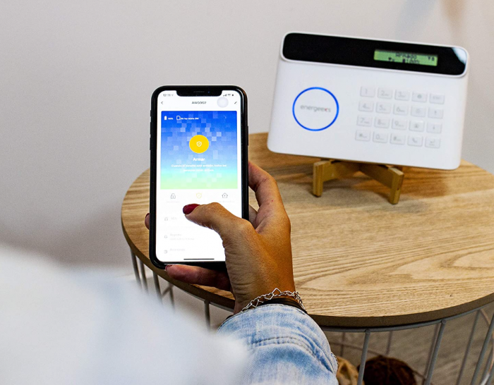 Kit de alarmă ENERGEEKS EG-AW002 WiFi și GSM compatibil cu Alexa și Google Home [6]