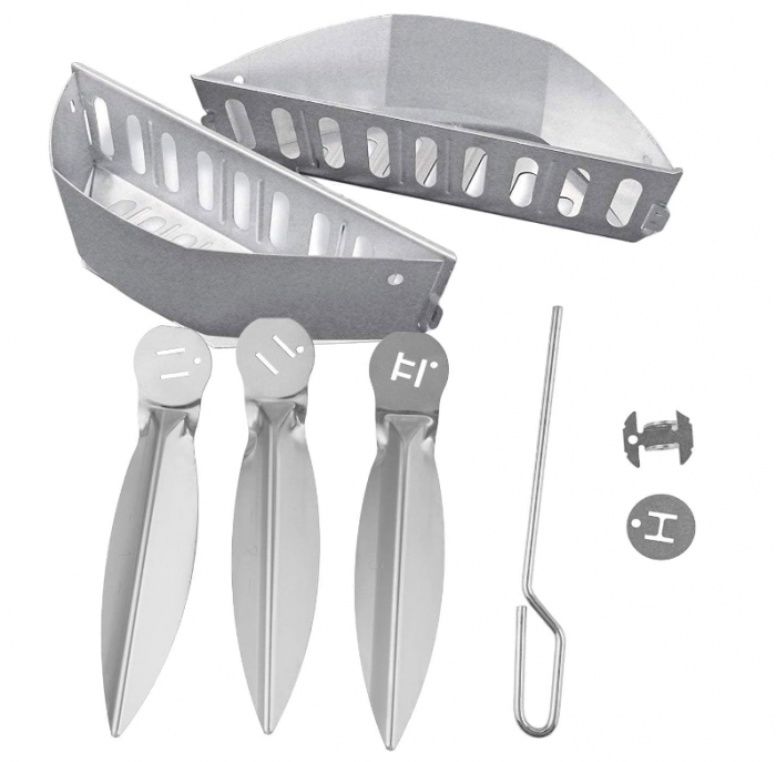 Kit de sistem de curățare a coșurilor de cărbune pentru gratar WELL GRILL 7403 & 7444 [4]