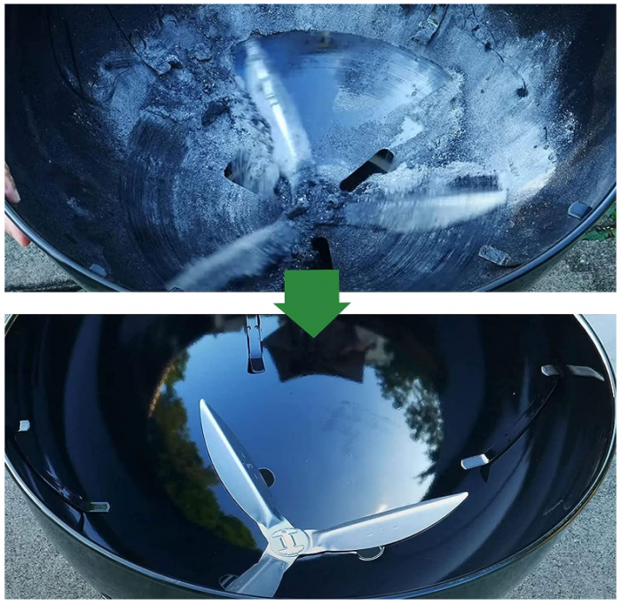 Kit de sistem de curățare a coșurilor de cărbune pentru gratar WELL GRILL 7403 & 7444 [7]