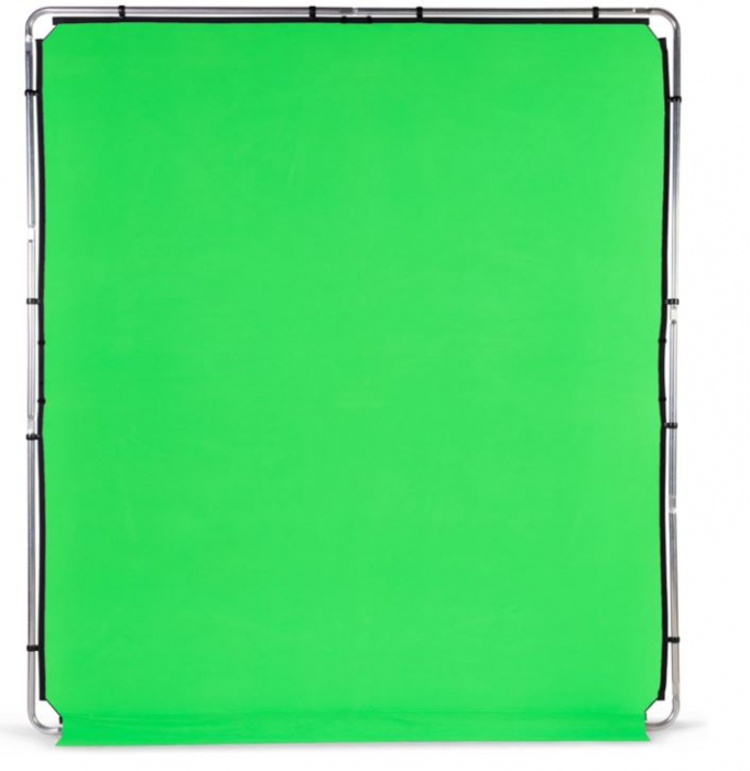Kit Greenscreen pliabil Manfrotto EzyFrame fundal pentru fotografie/video 2 x 2,3 m, LL LB7946 [4]