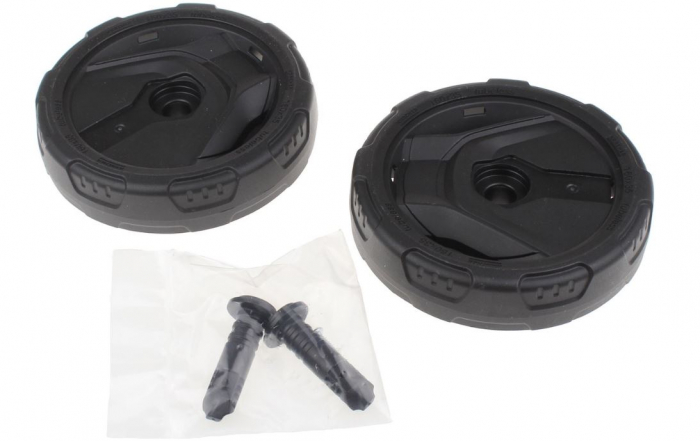 Set 2 roti pentru aparat de spalat cu presiune, KARCHER 9.002-438.0, pentru K4, K5 [1]
