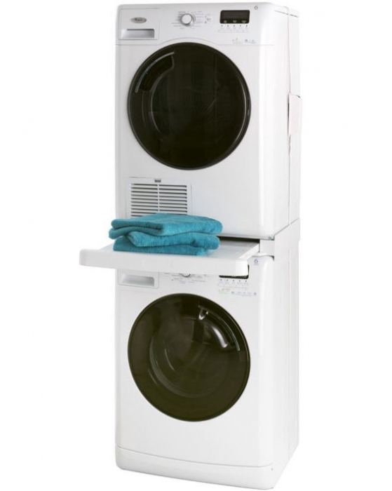 Kit universal de suprapunere masina de spalat / uscator, SKS101, WPRO 484000008436 [3]