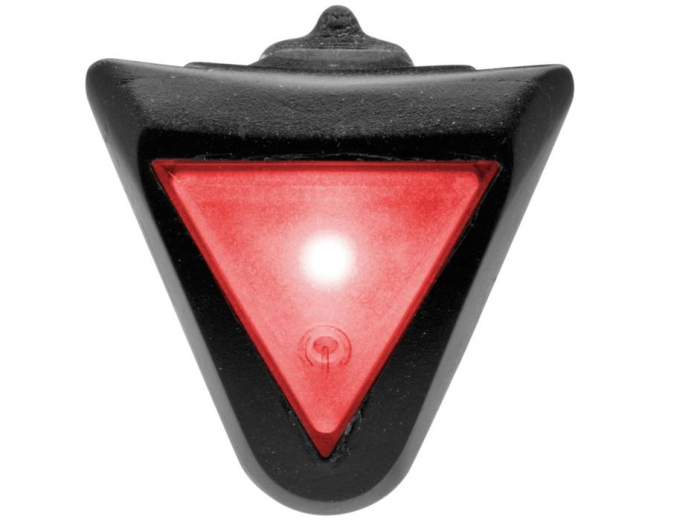 Lampa casca ciclism, Uvex, Negru/Rosu [1]