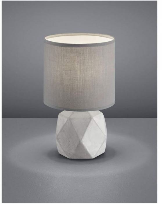 Lampa de masa RL LIVE YOUR LIGHT Pike R50831087, din ceramica, E14, gri [4]