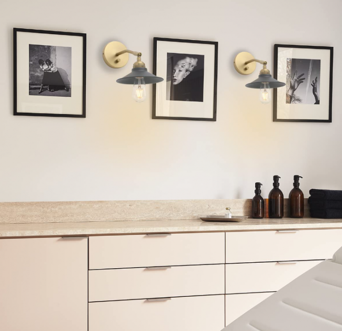 Lampă de perete vintage reglabila CeilSong [2]