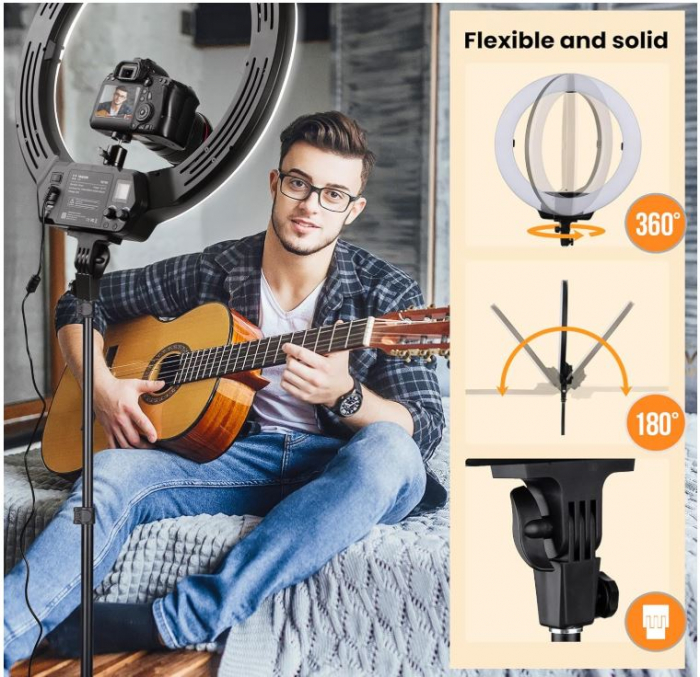 Lampa LED circulara TARION R219S, 48 cm [8]