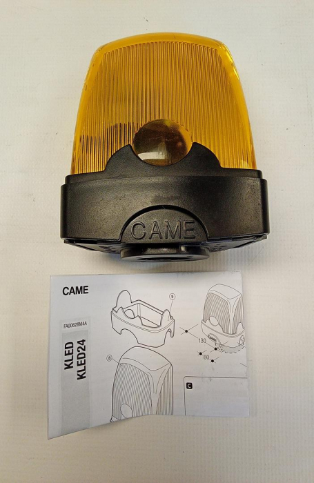 Lampa LED intermitenta Came KLED24, 24V, galben [2]