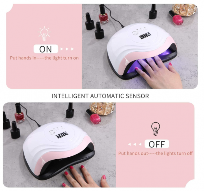 Lampă UV LED pentru unghii Aokyom 168 W [5]