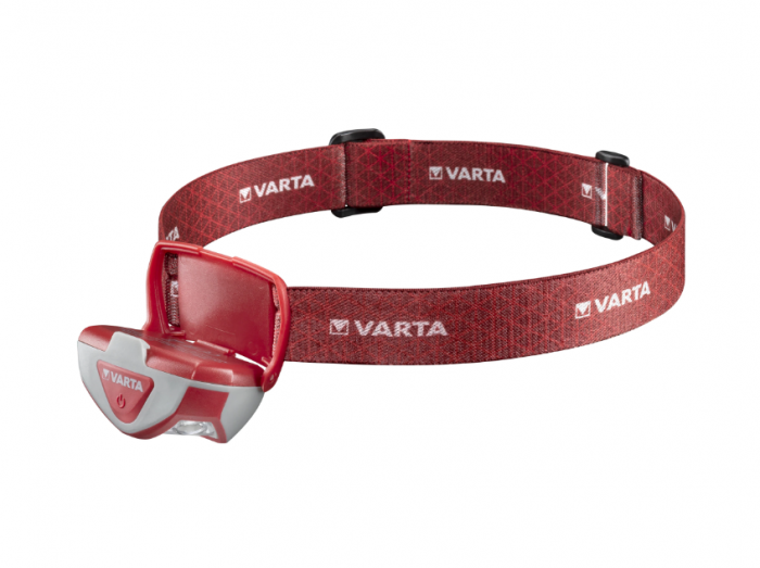 Lanterna LED frontala Varta H20 PRO, dimabila, 200 lm, lumina alba si rosie, IPX4, baterii incluse 3xAAA [4]