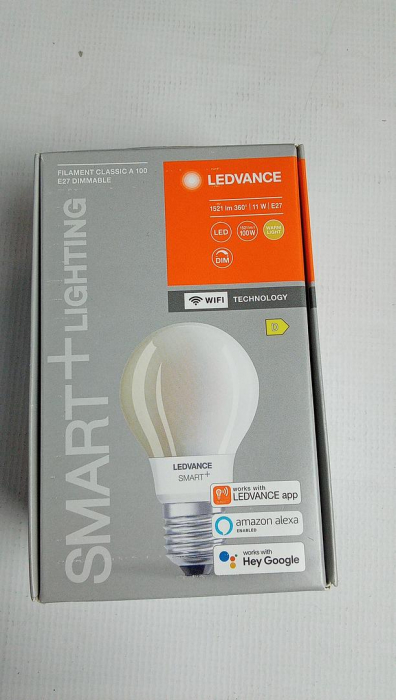 LEDVANCE Bec LED inteligent cu Wifi, E27, Alb cald (2700K), 75W [2]