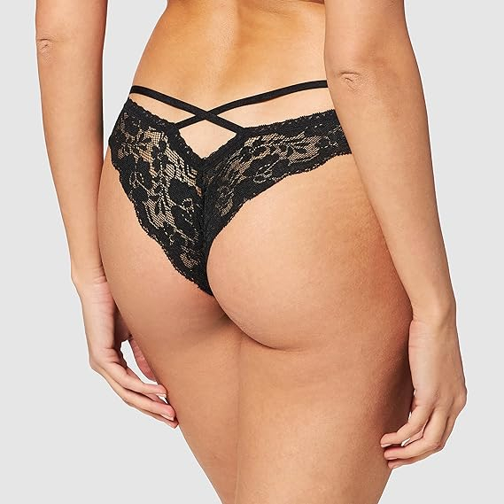 Lenjerie din dantelă pentru femei Iris & Lilly, pachet de 2, Marimea 38 [4]