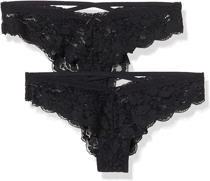 Lenjerie din dantelă pentru femei Iris & Lilly, pachet de 2, Marimea 38 [1]