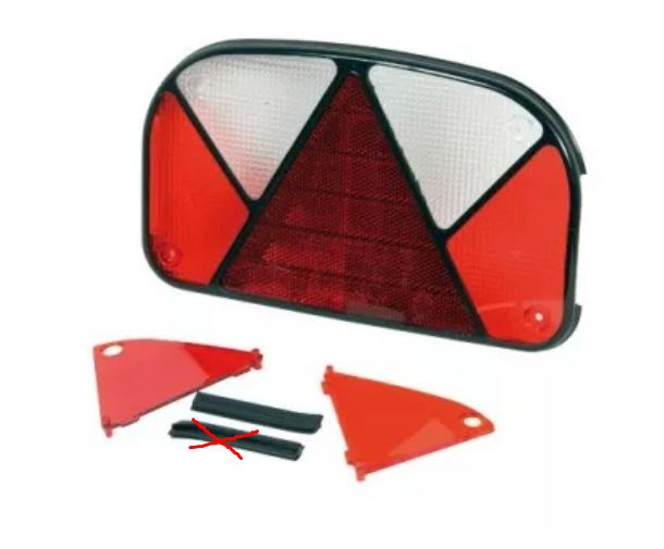 Lentila lampa pentru remorca Aspöck Multipoint II [3]