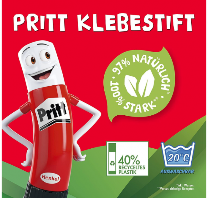 Lipici solid Pritt 1445029, tub 43 g, pachet de 5 [4]