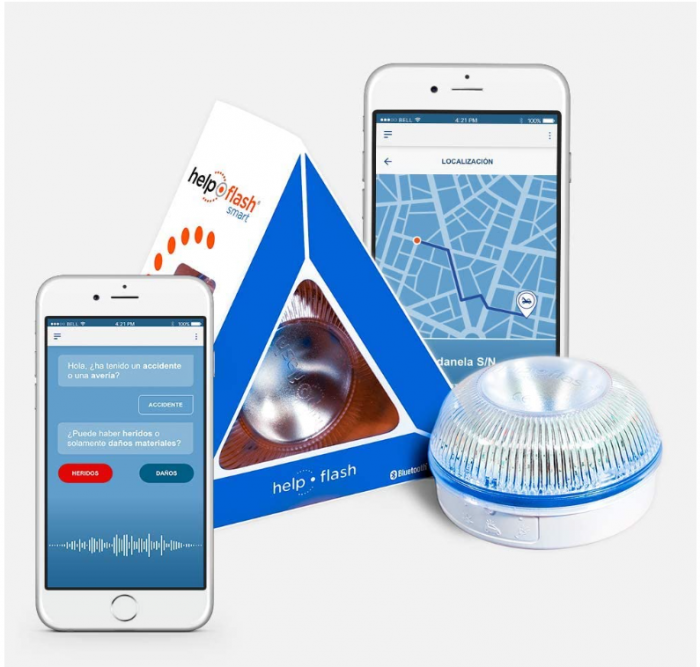 Lumină de urgență HELP FLASH, activare automată [2]