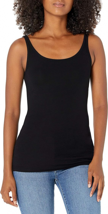 Maiou Amazon Essentials pentru femei, cu bretele subtiri, pachet de 2, Marimea M [4]