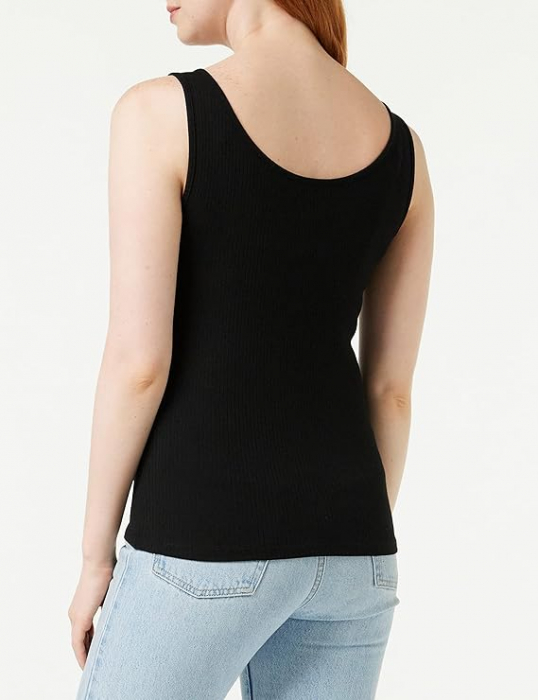 Maiou Damă PIECES Pckitte Tank Top Noos BC, negru, XL [6]